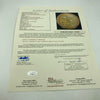1945 Detroit Tigers World Series Champs Team Signed Baseball JSA COA