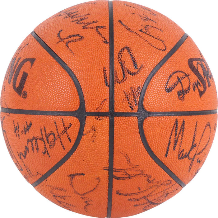 Michael Jordan 1992 All Star Game Signed Basketball Team USA Dream Team PSA