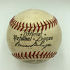 Willie Mays 1950's Playing Days Early Career Signed NL Giles Baseball Beckett
