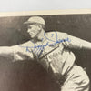 Rare Dizzy Dean Signed 1930's Baseball Photo JSA COA