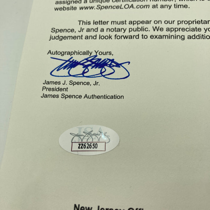 Hall Of Fame Multi Signed Baseball 30 Sigs Ernie Banks Mike Schmidt  JSA COA