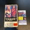 Sissy Spacek Signed Vintage  "Carrie" VHS Movie With JSA COA