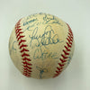 1999 NY Yankees World Series Champs Team Signed Baseball Derek Jeter Steiner COA