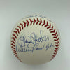 Rare Derek Jeter & Don Mattingly Yankees Living Captains Signed Baseball Steiner