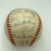 1955 Brooklyn Dodgers W.S. Champs Team Signed Baseball Jackie Robinson JSA COA