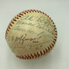 1953 Decatur Commodores Minor League Champions Team Signed Baseball JSA COA RARE