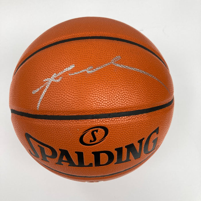 Kobe Bryant Signed Spalding Official Game Basketball Silver Ink JSA COA
