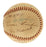 Pie Traynor Lefty Grove 1970's Hall Of Fame Induction Multi Signed Baseball PSA
