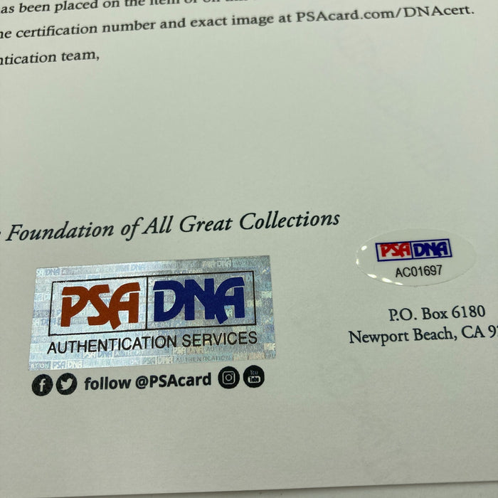 1994 All Star Game National League Team Signed Baseball Barry Bonds PSA DNA COA