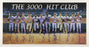 3000 Hit Club Signed Large Lithograph Photo 14 Sigs Willie Mays Hank Aaron PSA