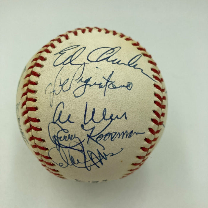 1969 New York Mets WS Champs Team Signed Baseball Tom Seaver Nolan Ryan JSA COA