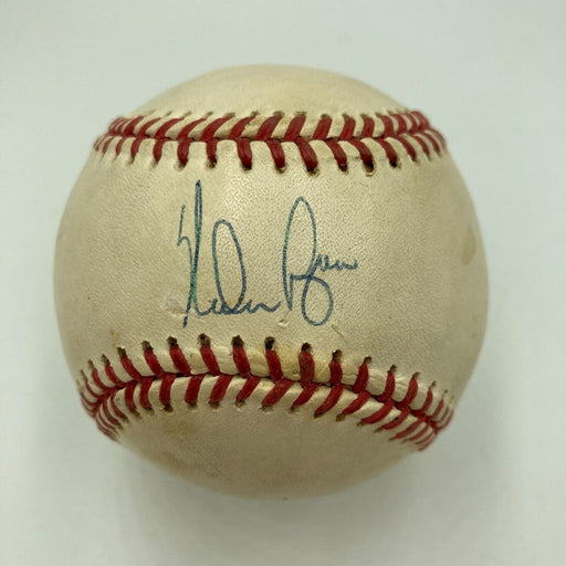 Nolan Ryan Signed Official American League Baseball JSA COA