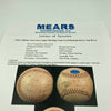 1950's Game Used American League Baseball Actually Hit By Yogi Berra MEARS COA