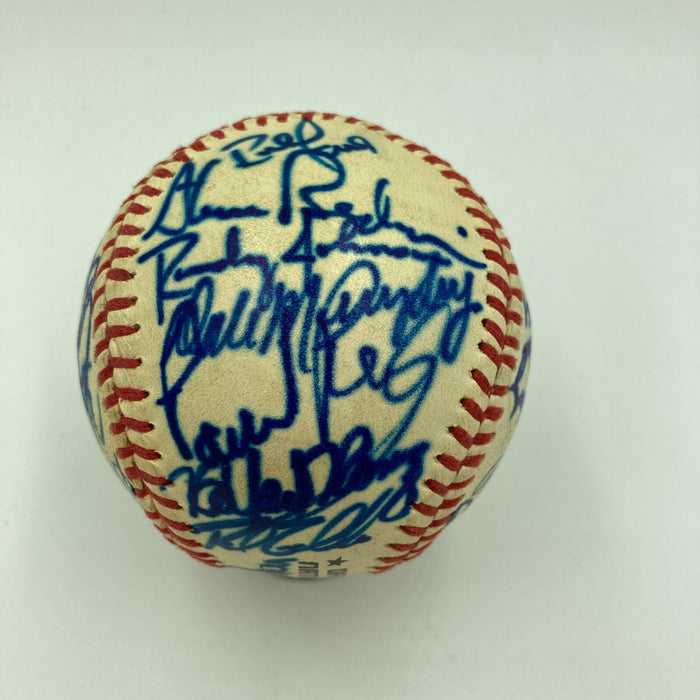 1985 Atlanta Braves Team Signed Autographed Official National League Baseball
