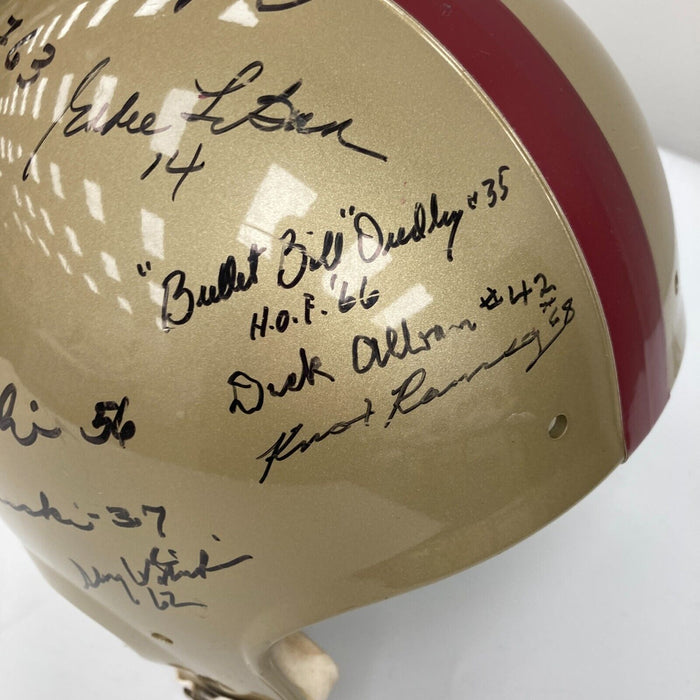 1952 Washington Redskins Team Signed Full Size Helmet Sammy Baugh JSA COA