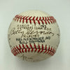 1992 Hall Of Fame Veterans Committee Signed Baseball Ted Williams JSA COA