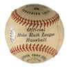 1961 Yankees World Series Champs Team Signed Baseball Mickey Mantle Maris JSA