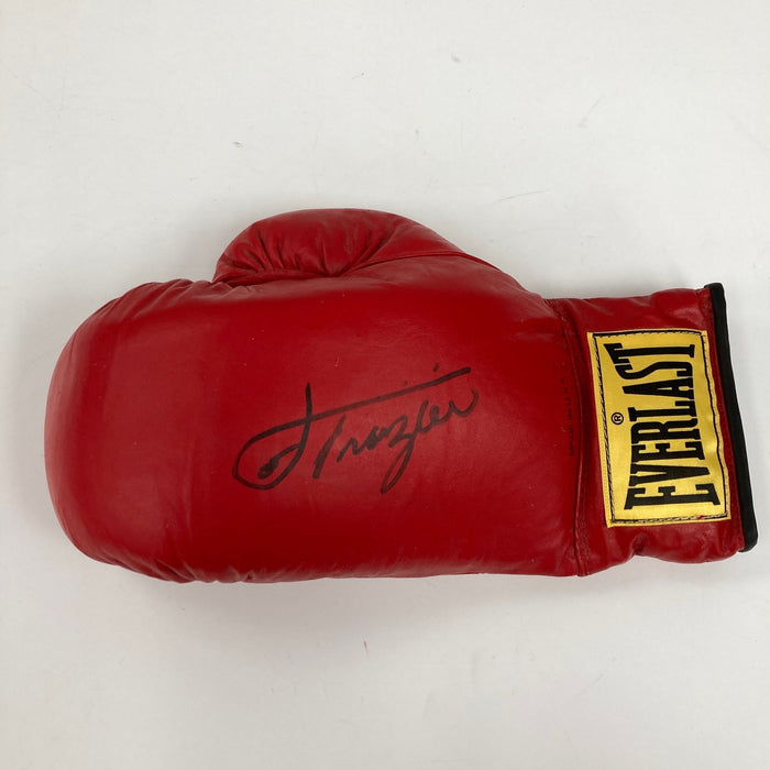 Joe Frazier Signed Everlast Boxing Glove JSA COA