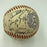 Ted Williams Rookie 1939 Boston Red Sox Team Signed Baseball Jimmie Foxx JSA COA