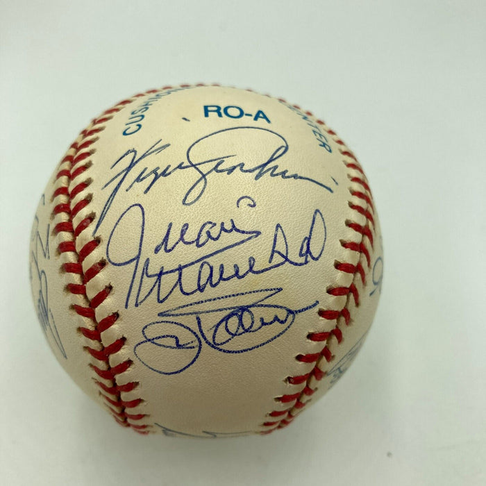 Sandy Koufax Nolan Ryan Tom Seaver Whitey Ford HOF Pitchers Signed Baseball JSA