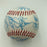 Vintage 1986 New York Mets World Series Champs Team Signed Baseball JSA COA