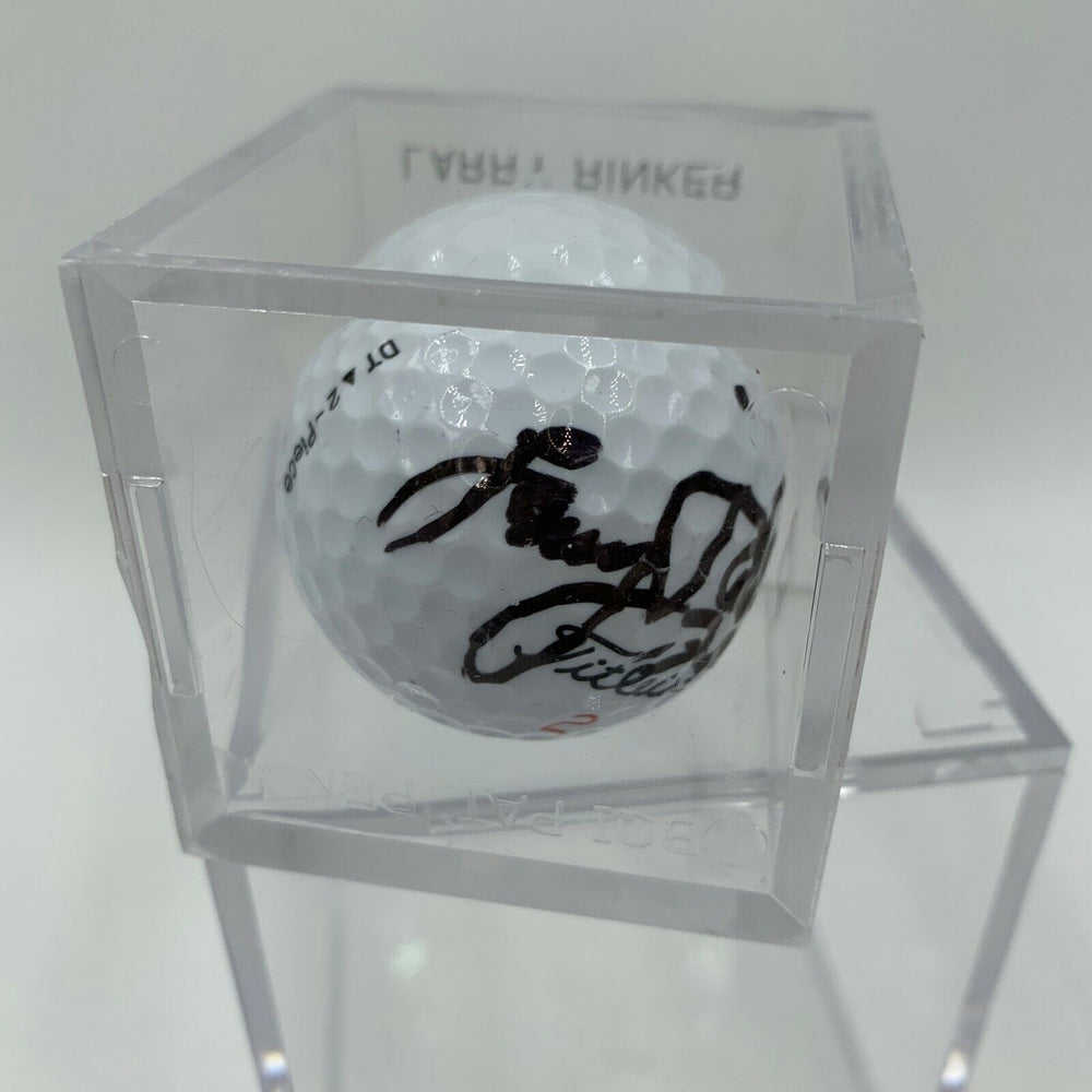 Larry Rinker  Signed Autographed Golf Ball PGA With JSA COA