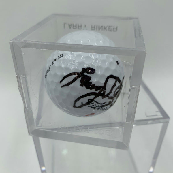 Larry Rinker  Signed Autographed Golf Ball PGA With JSA COA