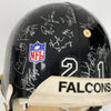 1995 Atlanta Falcons Team Signed Eric Metcalf Game Used Helmet JSA COA