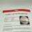 J. Edgar Hoover Single Signed 1930's Baseball The Only One Known PSA & Beckett