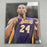 Kobe Bryant 2012 Playoffs Game Used Los Angeles Lakers Jersey Photo Matched COA