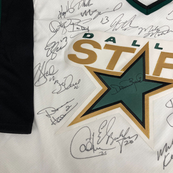 1999 Dallas Stars NHL Stanley Cup Champs Team Signed Jersey With JSA COA