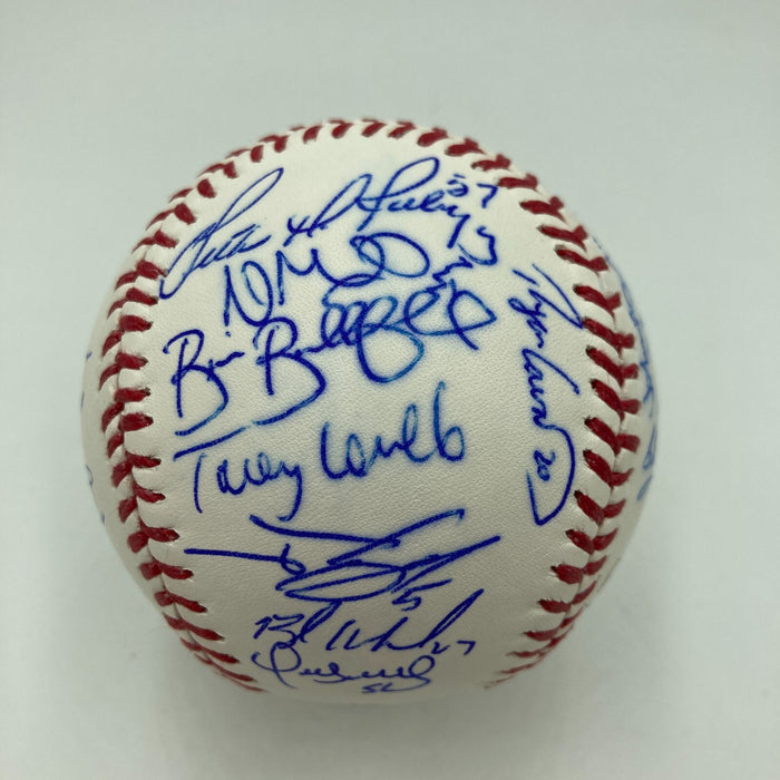 2013 Boston Red Sox World Series Champs Team Signed W.S. Baseball JSA COA