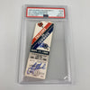 Troy Aikman First Touchdown & Deion Sanders First Interception Signed Ticket PSA