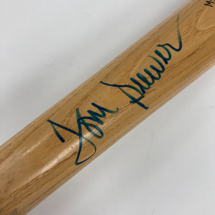 1969 New York Mets World Series Champs Team Signed Bat Nolan Ryan Tom Seaver JSA