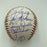 1969 Chicago Cubs Team Signed Baseball Ernie Banks Billy Williams Santo JSA COA