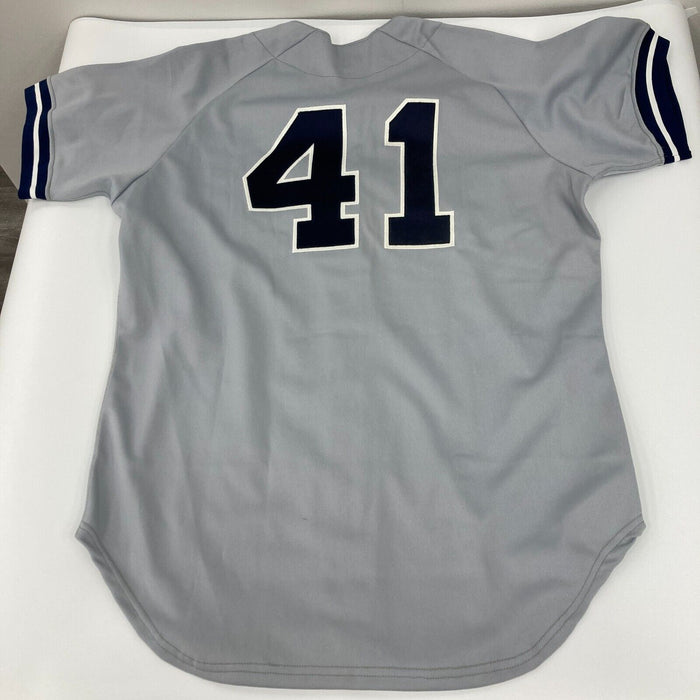 Reggie Jackson Signed 1970's Vintage Wilson New York Yankees Jersey JSA COA