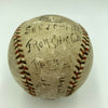 1932 Chicago Cubs Signed Game Used Baseball From Pennant Clinching Game JSA COA