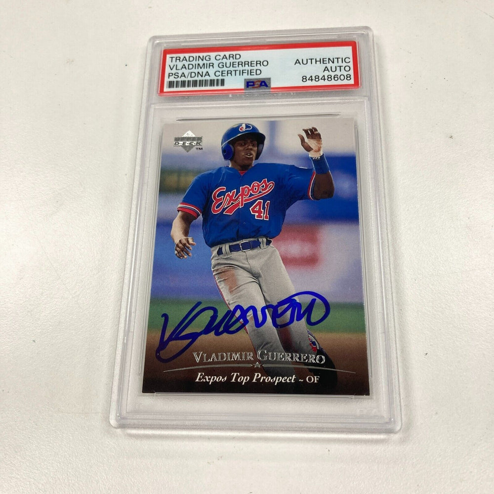1994 Upper Deck SP Vladimir Guerrero Signed Autographed RC Rookie Card PSA DNA