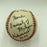 1984 Michigan Wolverines Team Signed College World Series Game Baseball JSA COA