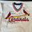 1980's St. Louis Cardinals Multi Signed Game Issued Rawlings Jersey