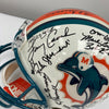 1972 Miami Dolphins Super Bowl Champs Team Signed Full Size Helmet JSA COA