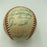 1961 New York Yankees World Series Champs Team Signed Baseball Mickey Mantle JSA