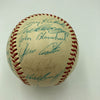 1961 New York Yankees World Series Champs Team Signed Baseball Mickey Mantle JSA