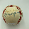 1957 Milwaukee Braves World Series Champs Team Signed Baseball Hank Aaron JSA