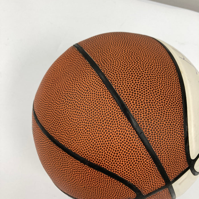 2010-2011 Dallas Mavericks NBA Champs Team Signed Basketball JSA COA