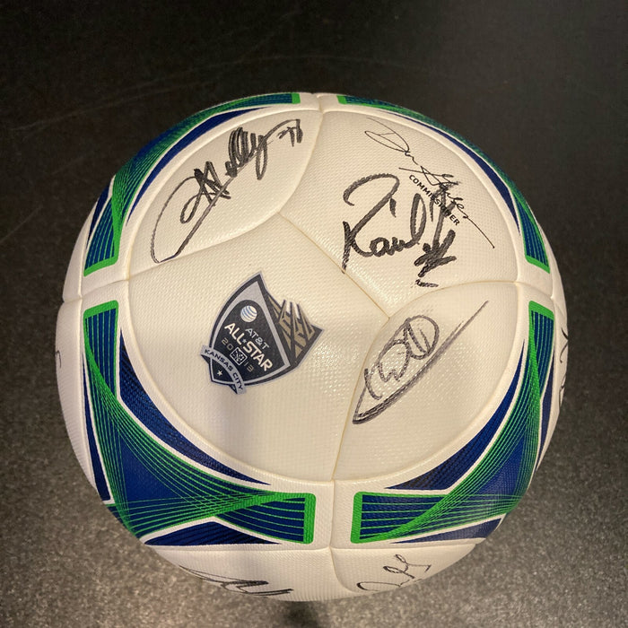 2013 MLS All Star Game Multi Signed Official Adidas Soccer Ball JSA COA