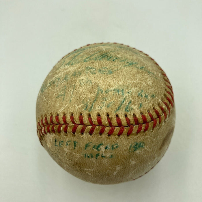 Mickey Mantle Signed Game Used 1961 47th Home Run Baseball PSA DNA & MEARS COA