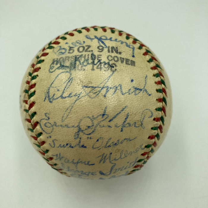 Historic 1937 Washington Redskins Inaugural Season Team Signed Baseball JSA COA