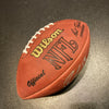 Peyton Manning "#18 2003 MVP" Signed Wilson NFL Game Football UDA Upper Deck COA