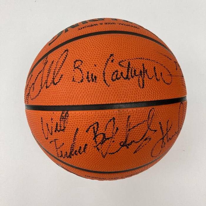 Michael Jordan 1991-92 Chicago Bulls NBA Champs Team Signed Basketball Beckett